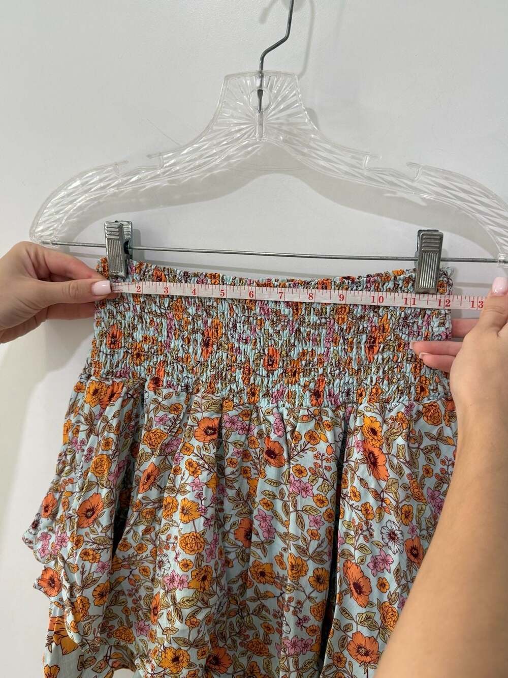 Maaji Abundance Is All Ruffled Floral Mini Skirt - Picture 5 of 8